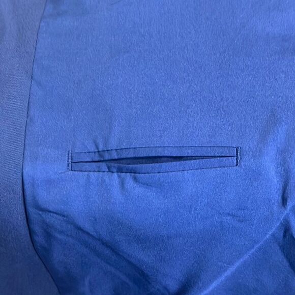 Nordstrom Rack 44R Slim Fit Suit Jacket Iris Blue Pockets Two Button NWT Office - Picture 7 of 10